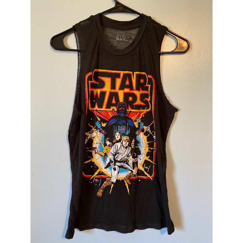 2/$15 Star Wars burnout tank